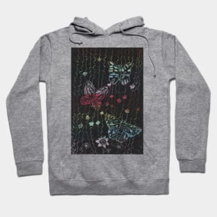 Dancing Night Butterflies Hoodie